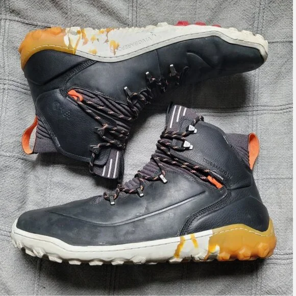 Vivobarefoot Tracker Decon FG2 Brown Black Outdoor Trail Hiking Boots Mens 49 15 - Picture 2 of 14